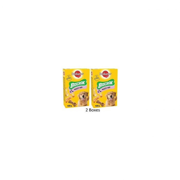Pedigree Biscrok Multi Mix Köpek Ödül Bisküvisi 500 gr x 2 Adet