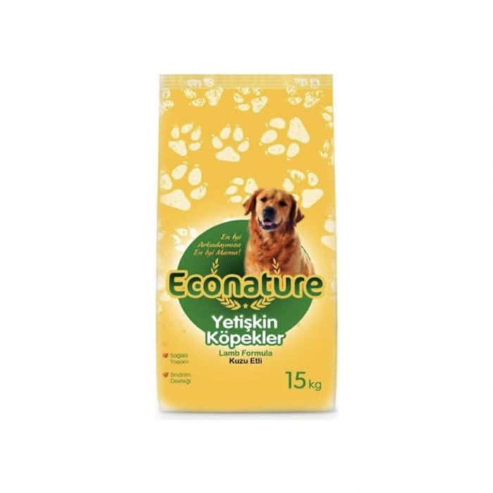 Econature Kuzulu Yetişkin Köpek Maması 15 Kg