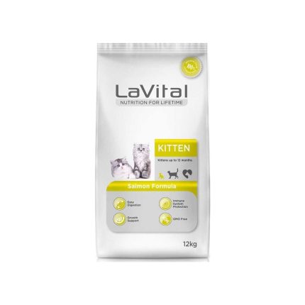 La Vital Kitten Somonlu Yavru Kedi Maması 12 Kg