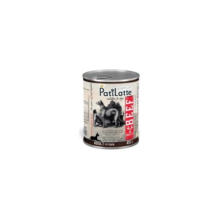 Pati Latte Sığır Etli Köpek Maması 415 X24