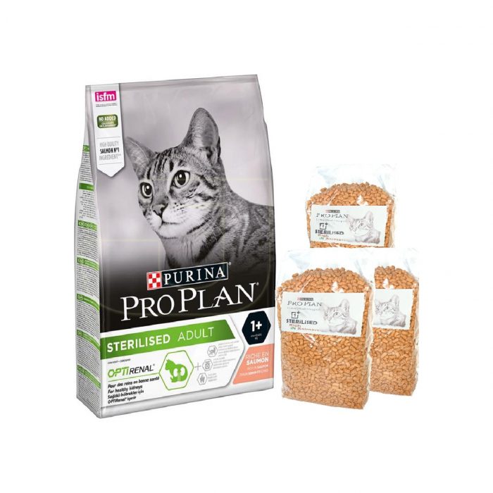 Proplan Somonlu Kısırlaştırılmış Yetişkin Kedi Maması 3 kg Ekopaket