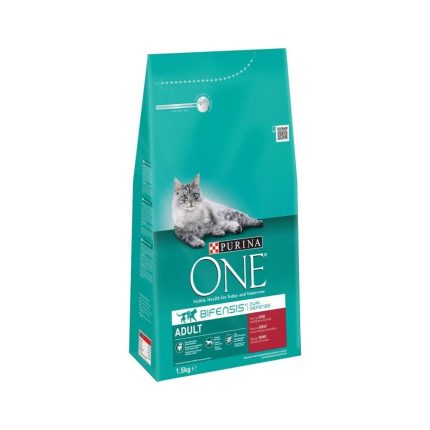 Purina One Bifensis Yetişkin Kediler Için Sığır Etli Kuru Mama 1.5 kg