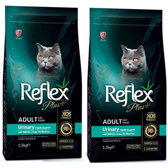 Reflex Plus Urinary  Sağlığı Tavuk Etli Kedi Maması 1,5 kg (2 Adet)