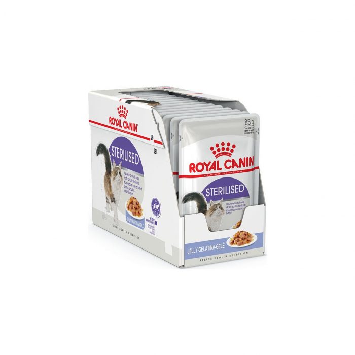 Royal Canin Jelly Sterilised Kısırlaştırılmış Yaş Kedi Maması 85 Gr x  12