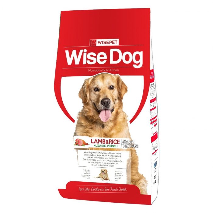 Wise Dog Kuzu Etli & Pirinçli Yetişkin Köpek Maması 15 Kg